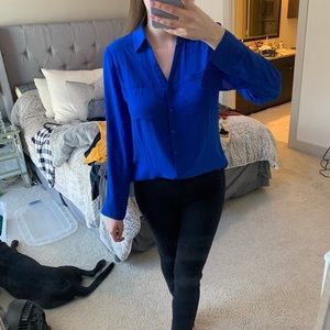 Express Blue Portofino Blouse